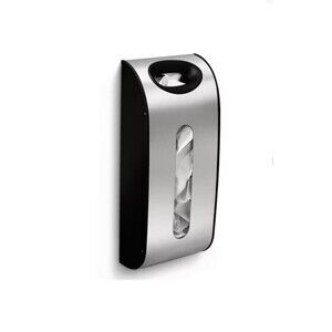 Simplehuman Wall Mount Grocery Bag Dispenser, Brushed Stainless Steel